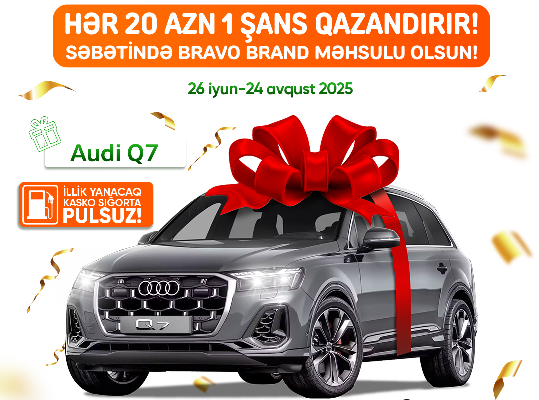 "BRAVO SUPER 5" lotereyası 3-cü mövsüm!