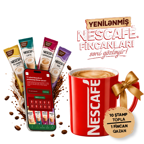 Nescafe ilə Ştampkart kampaniyası başladı!