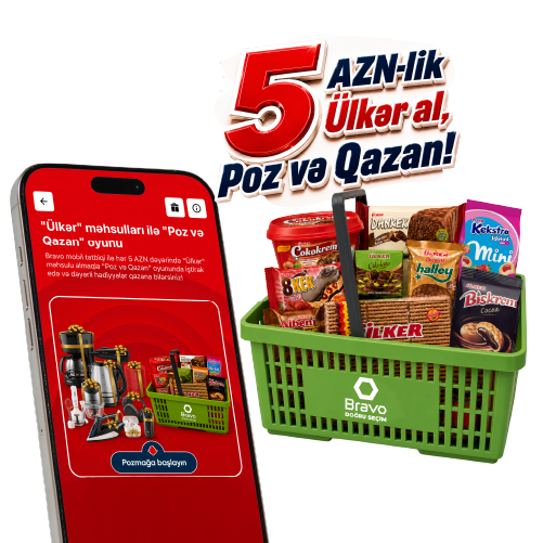 "Ülker" məhsulları al, poz və hədiyyələr qazan!