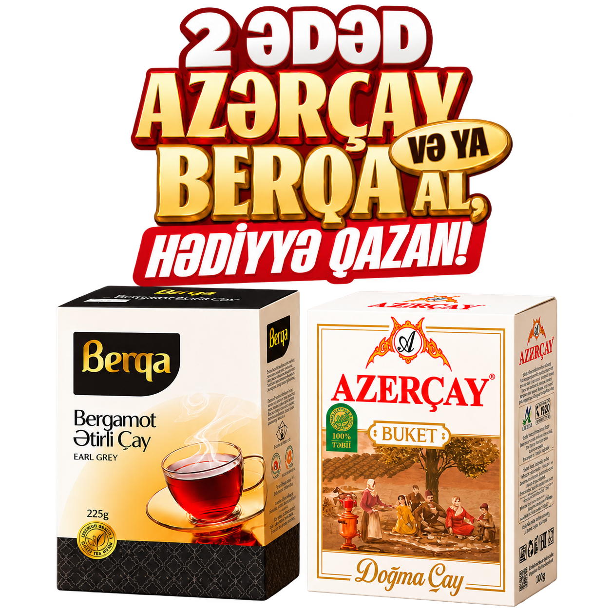 BRAVO-da Azərçay və Berqa al, çarxı fırlat, qazan!